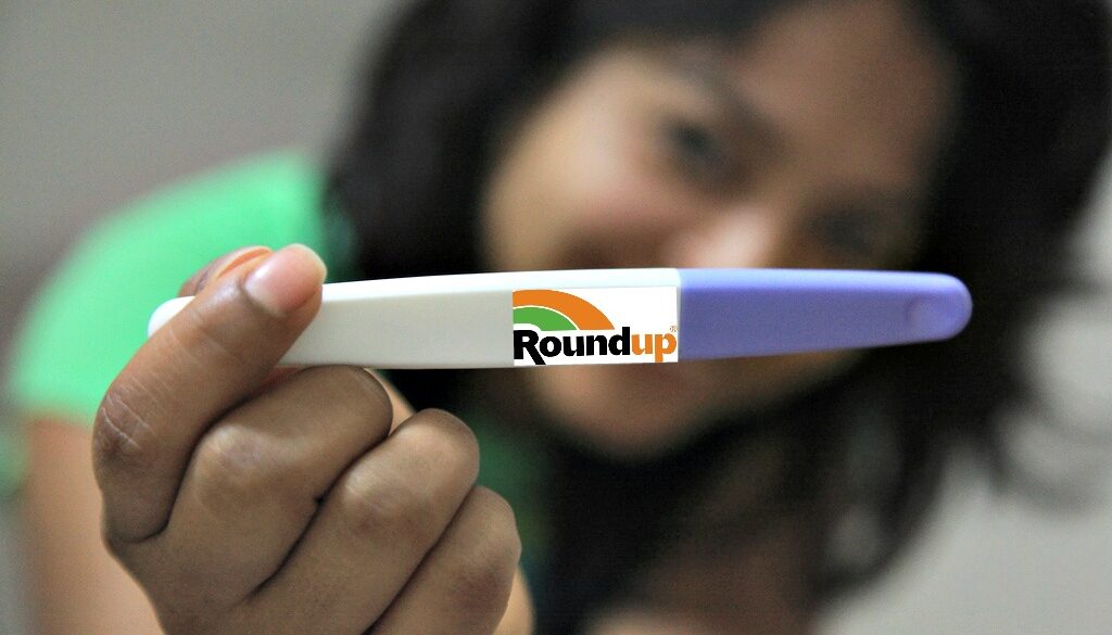 roundup in urine