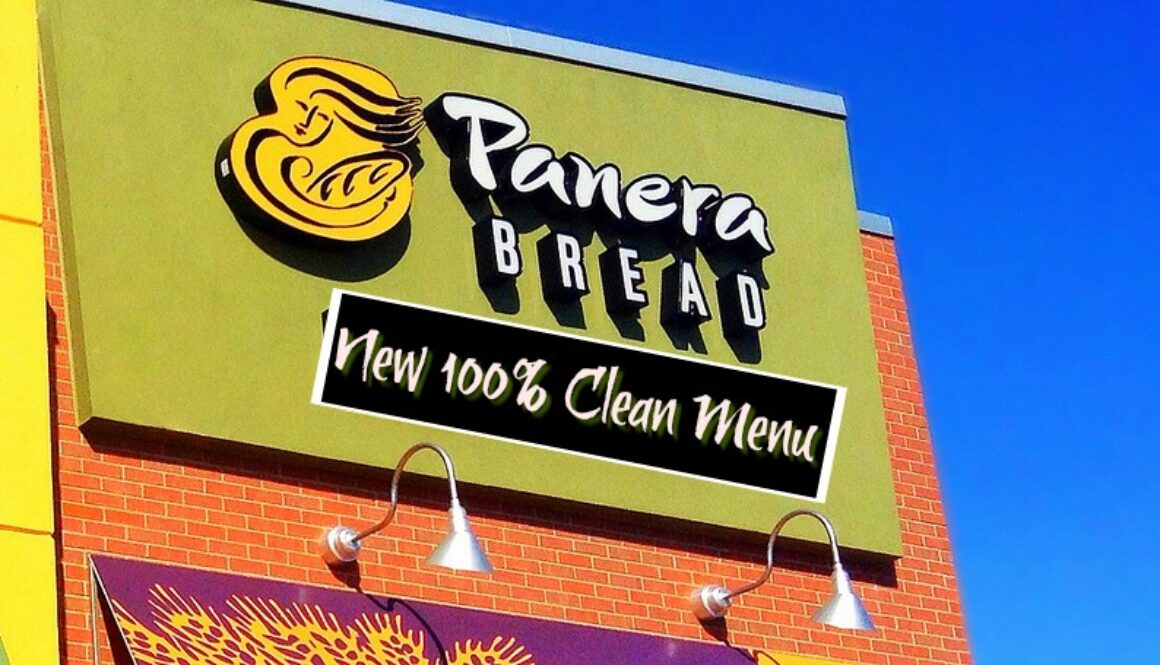 panera new clean menu