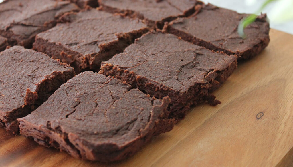cocoa sweet potato brownies