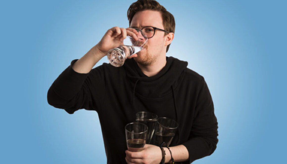 drank gallon water