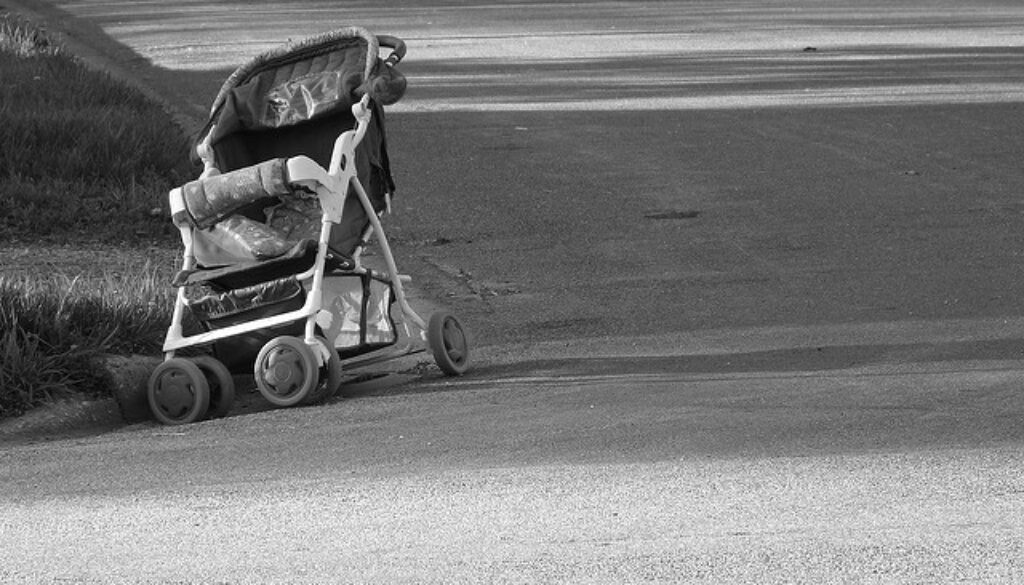 empty stroller walk