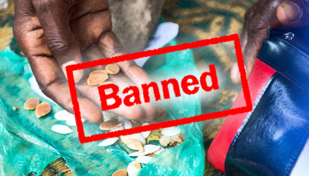 Africa-Seeds-Banned