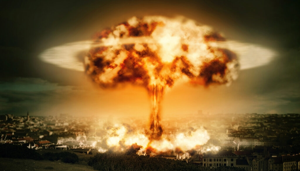 Explosion Of Nuclear Bomb
