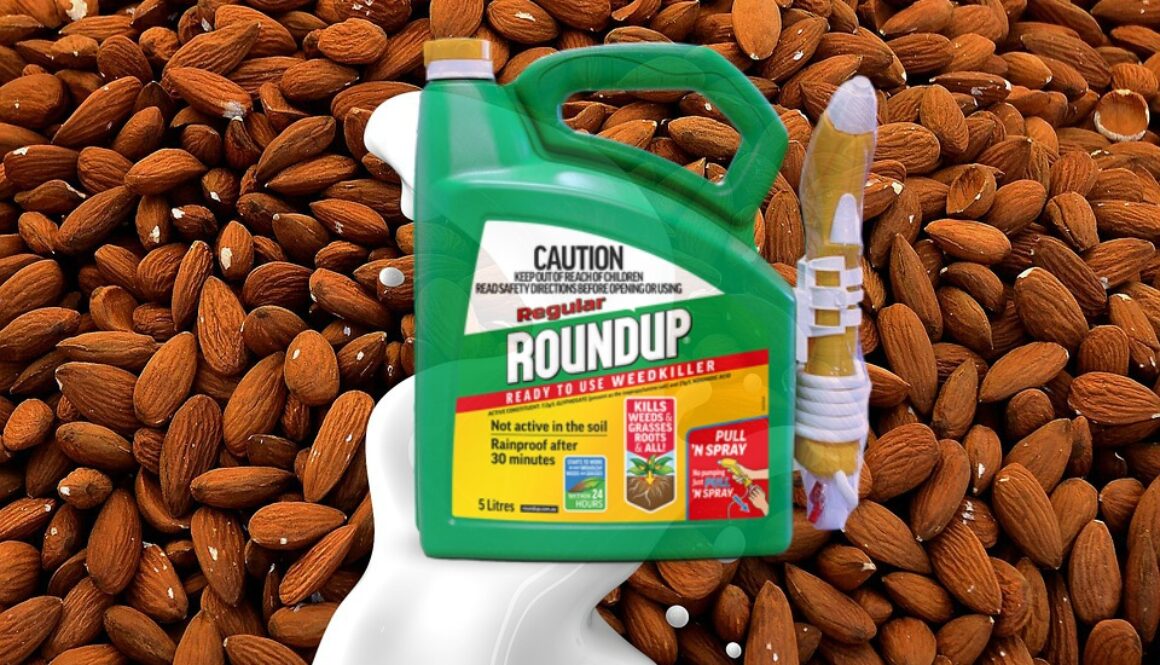 glyphosate almond milk veggie burgers