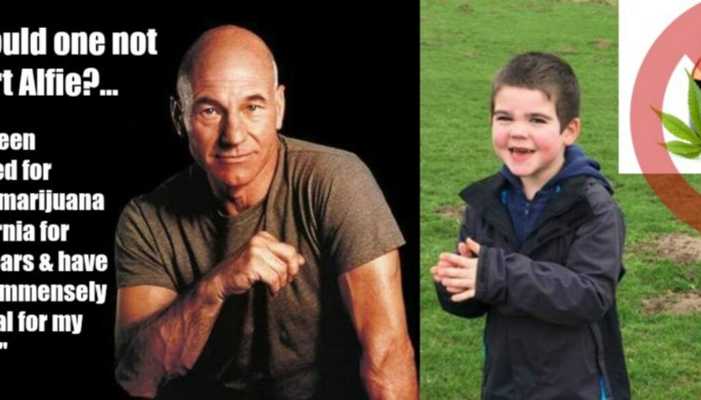 patrick stewart boy refused cannabis seizures