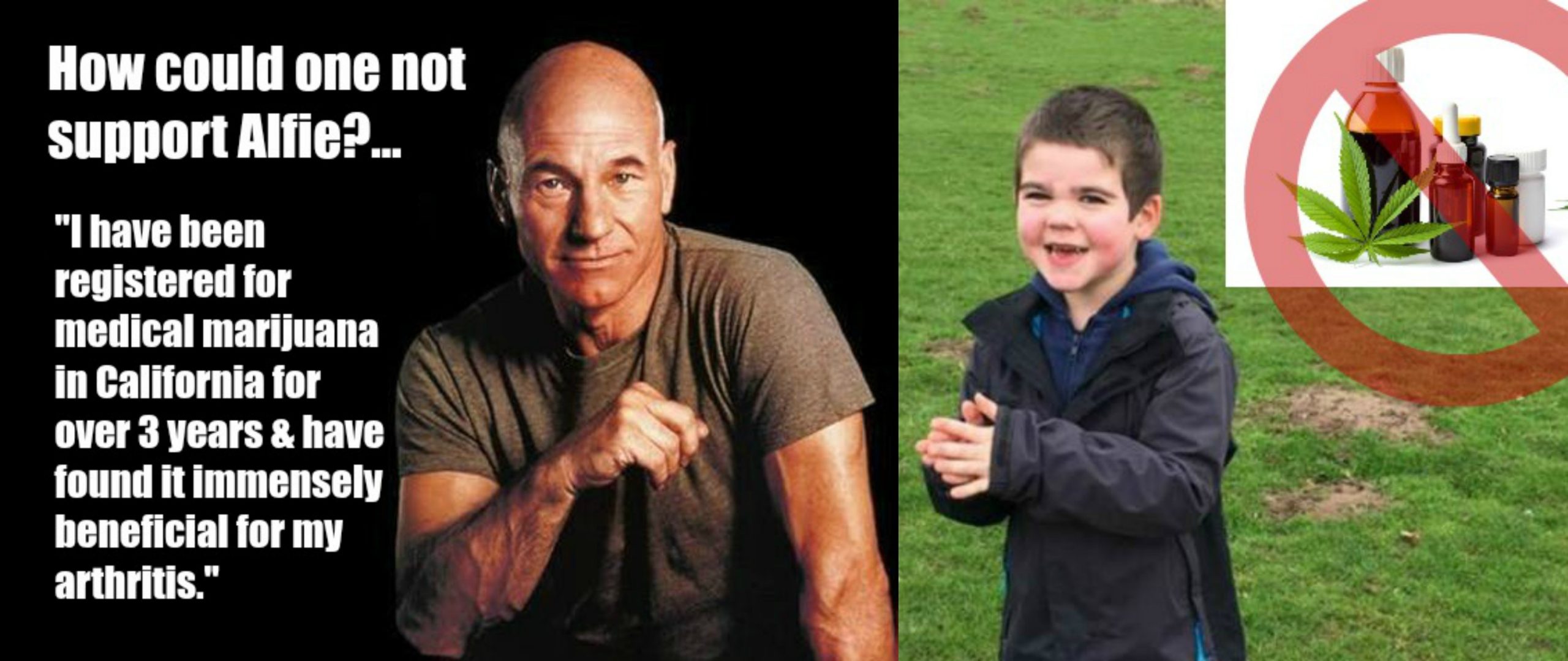 patrick stewart boy refused cannabis seizures patrick stewart boy refused cannabis seizures