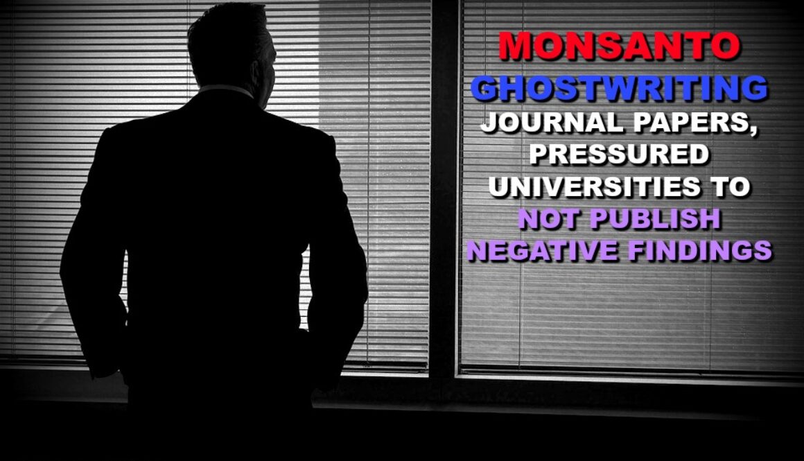 monsanto ghostwriting