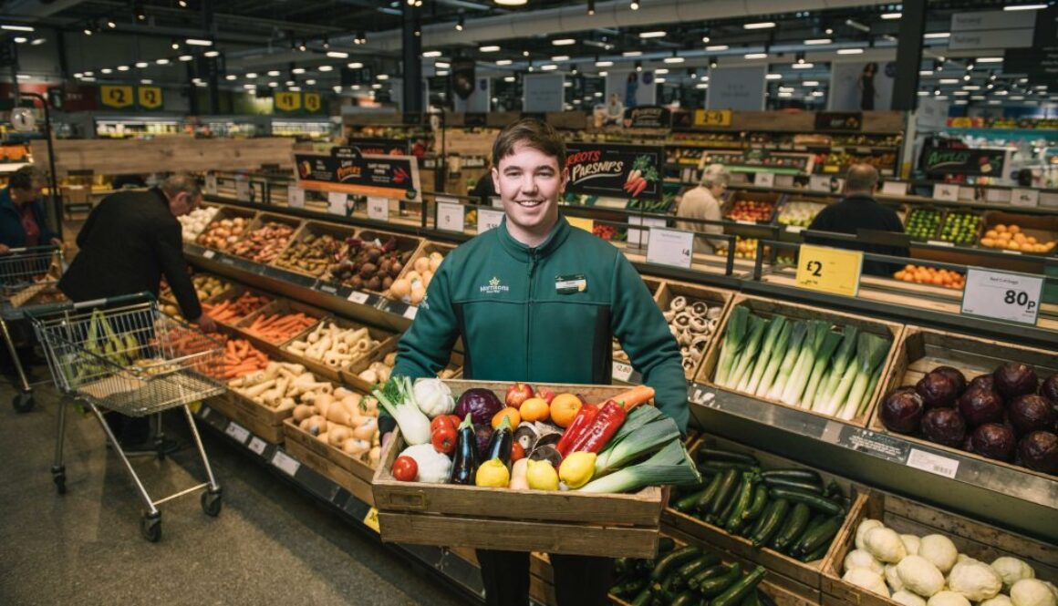 MORRISONS TO INTRODUCE PLASTIC-FREE FRUIT AND VEG AREAS TO HELP