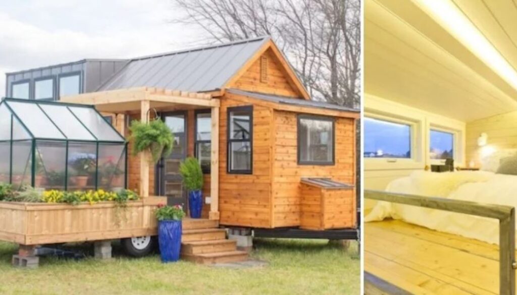 tiny home greenhouse TMU