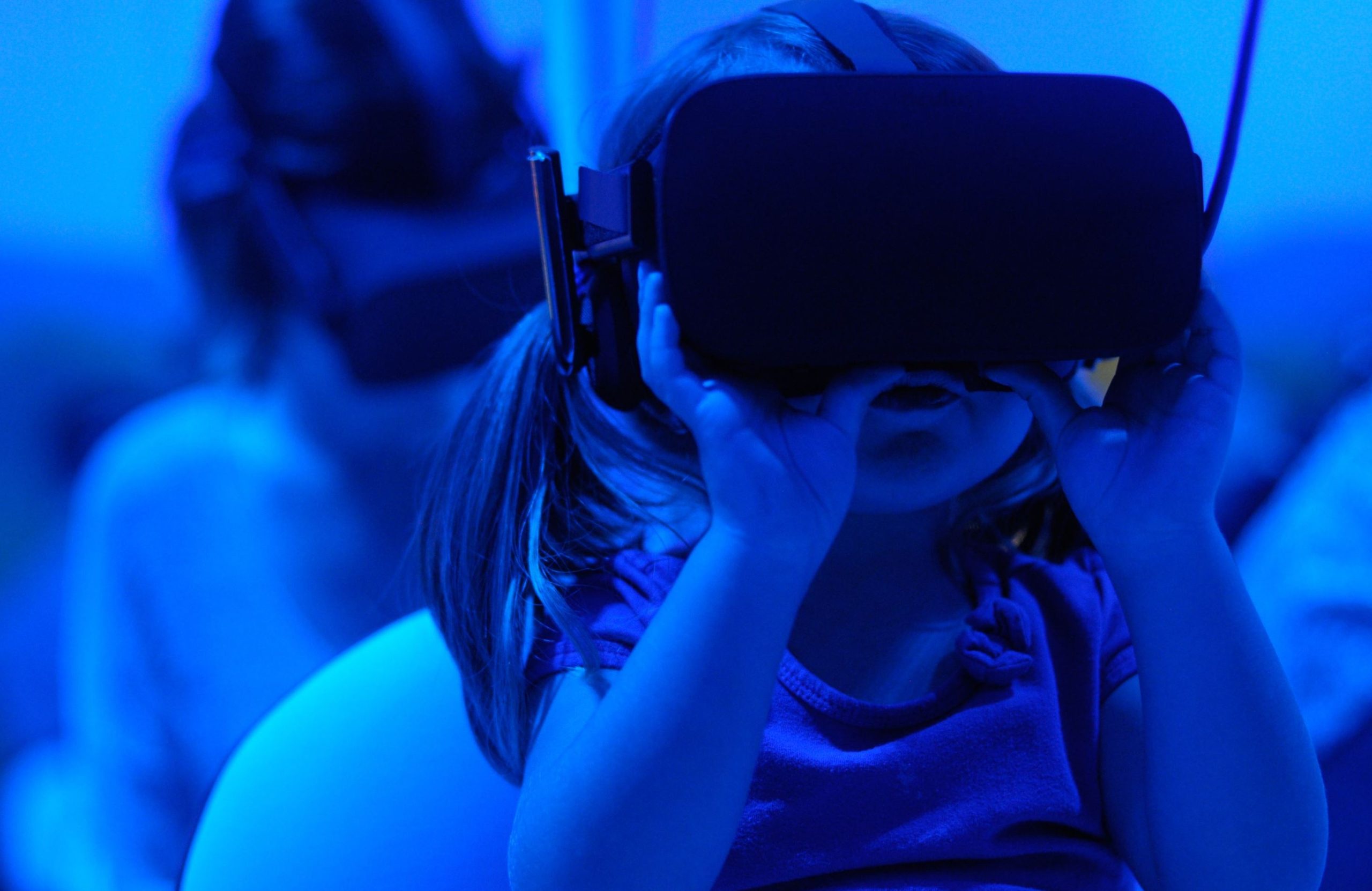 Virtual reality children Virtual reality children