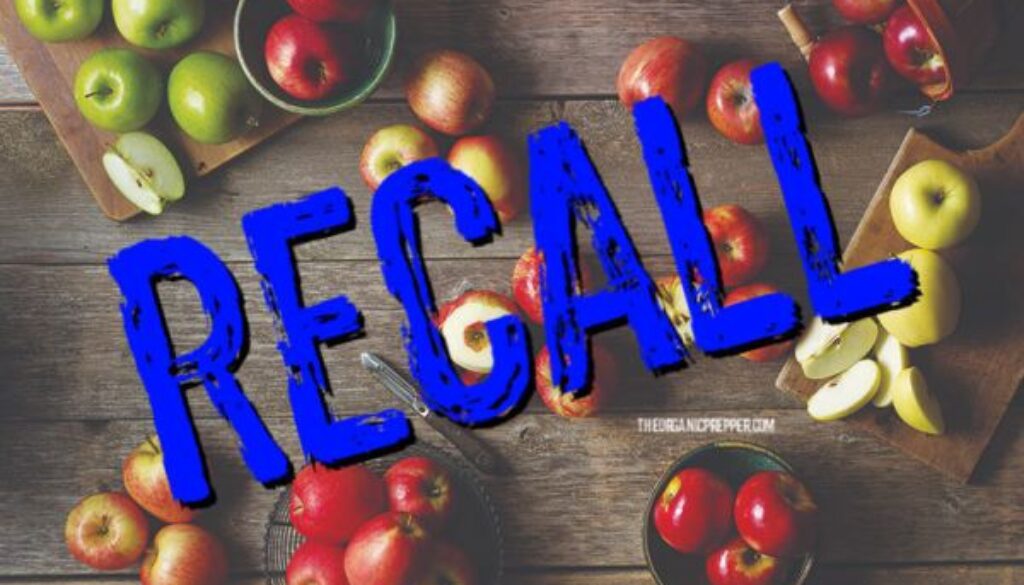 Apples-recalled