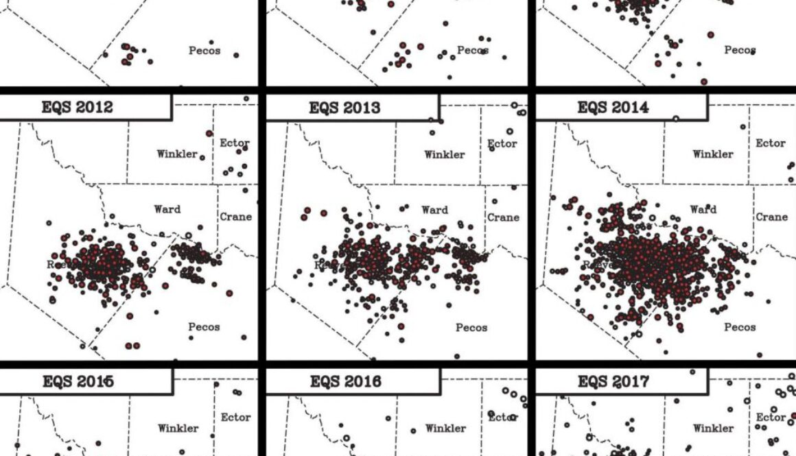 texas earthquakes oil gas