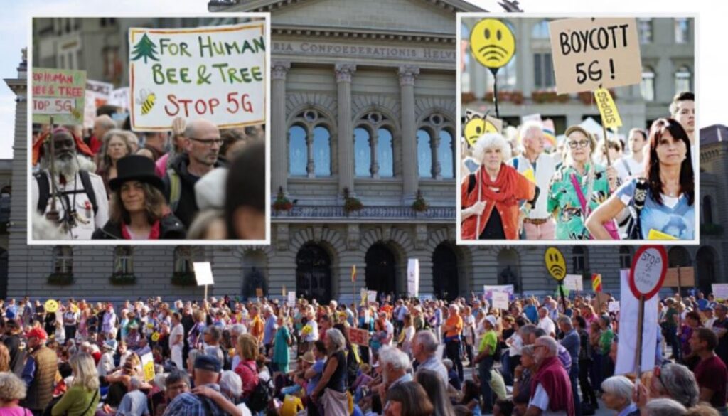 5G protest