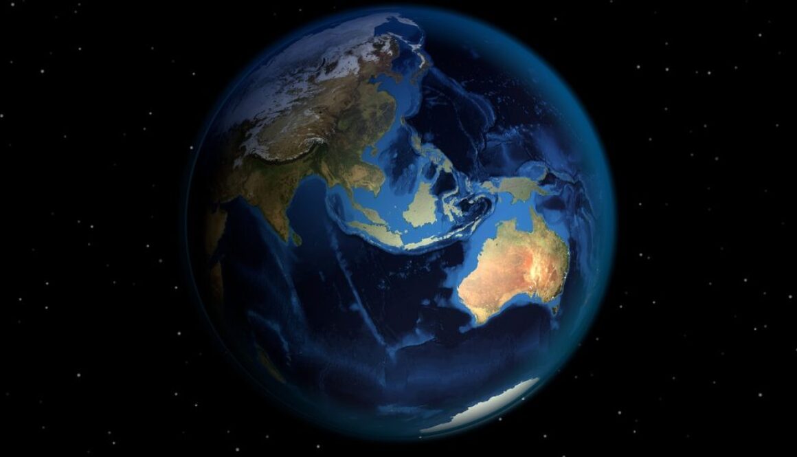 Australia-On-A-Globe-Public-Domain