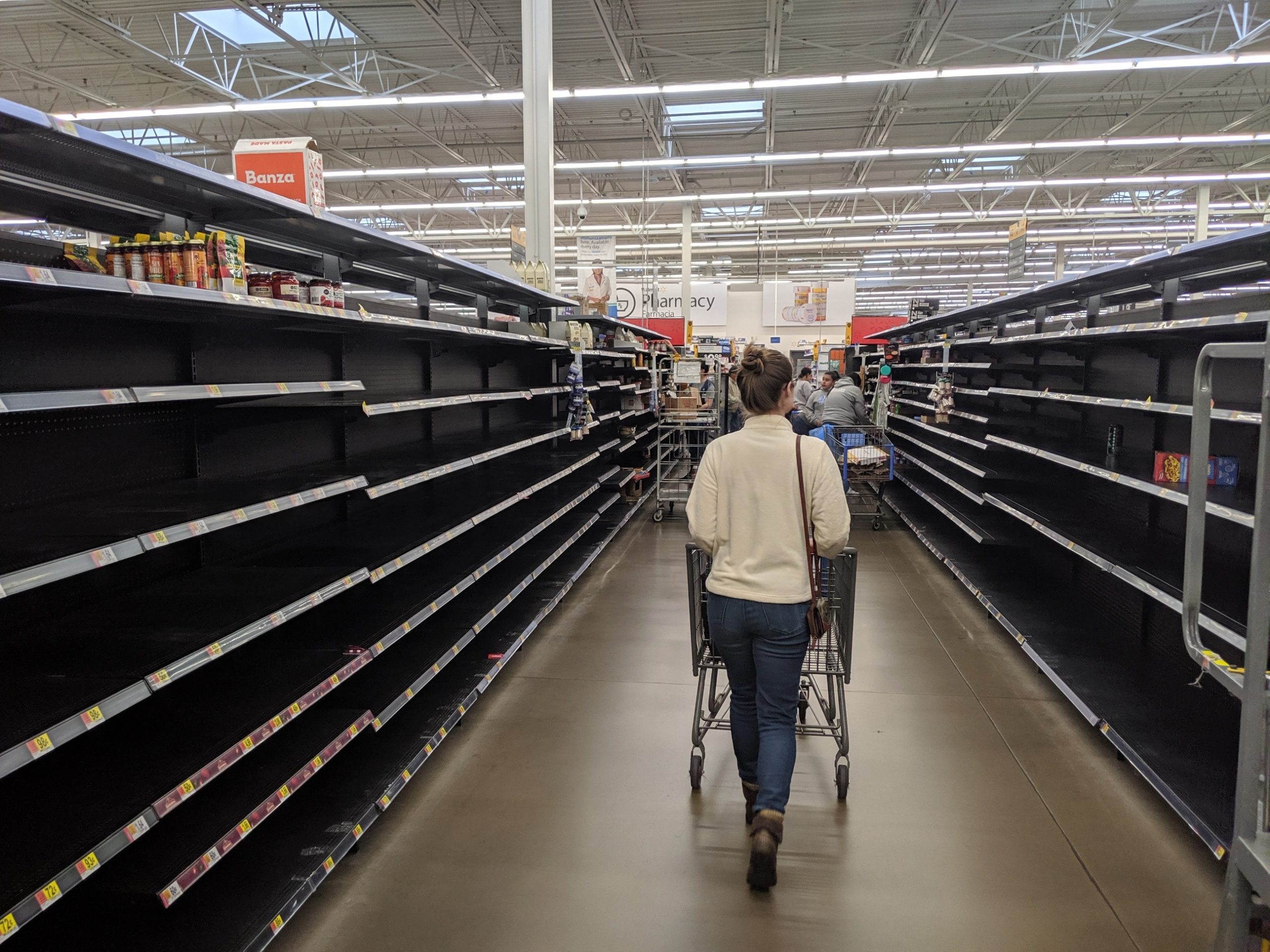 empty shelves empty shelves
