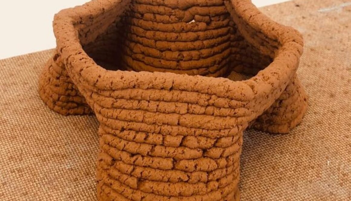 3D printed buildings with local soil
