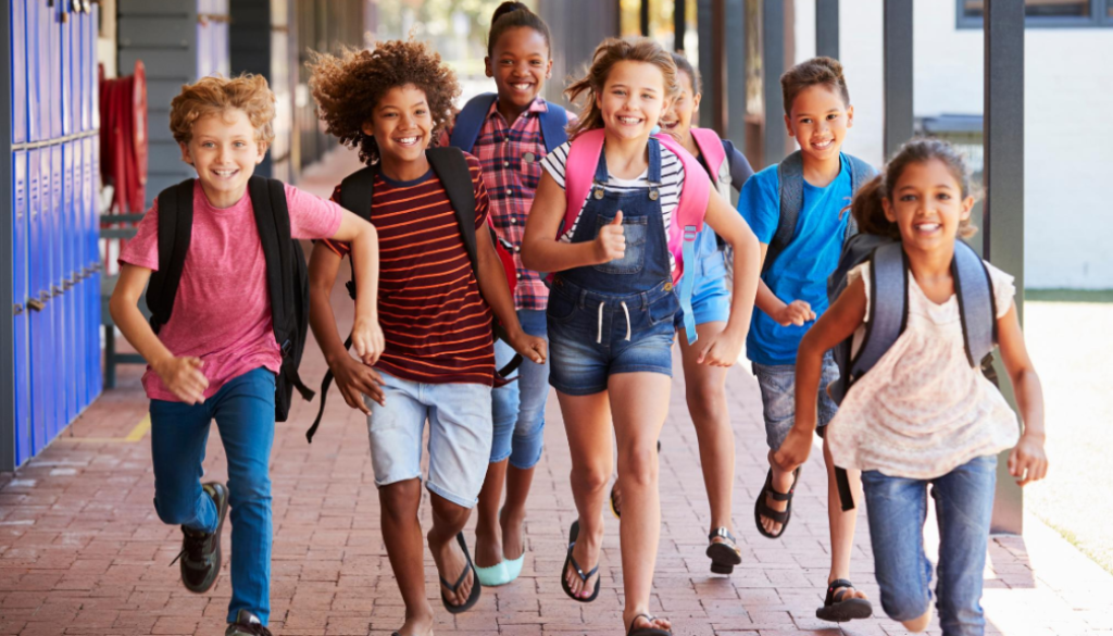 school covid transmission rate