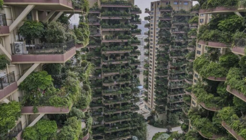 china vertical forest TMU