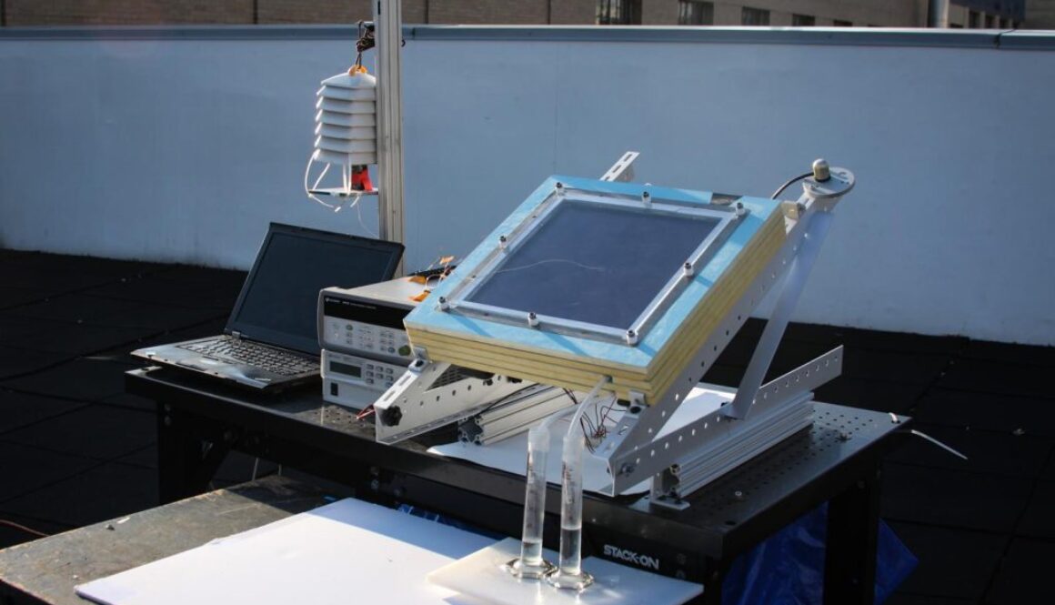 solar powered water harvester
