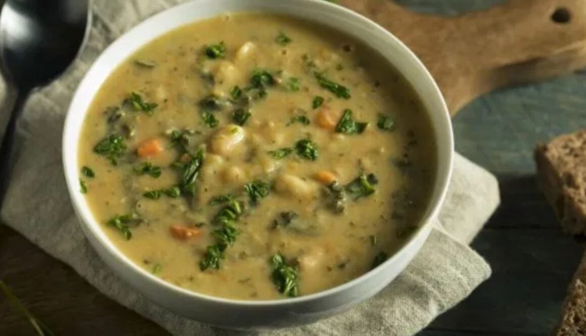 creamy bean soup rn