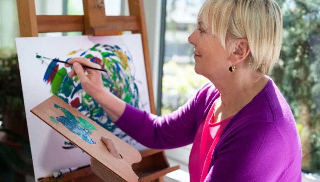 mental health paint conversation