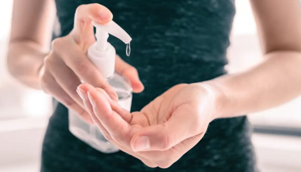 hand sanitizer