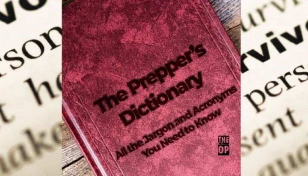 preppers dictionary