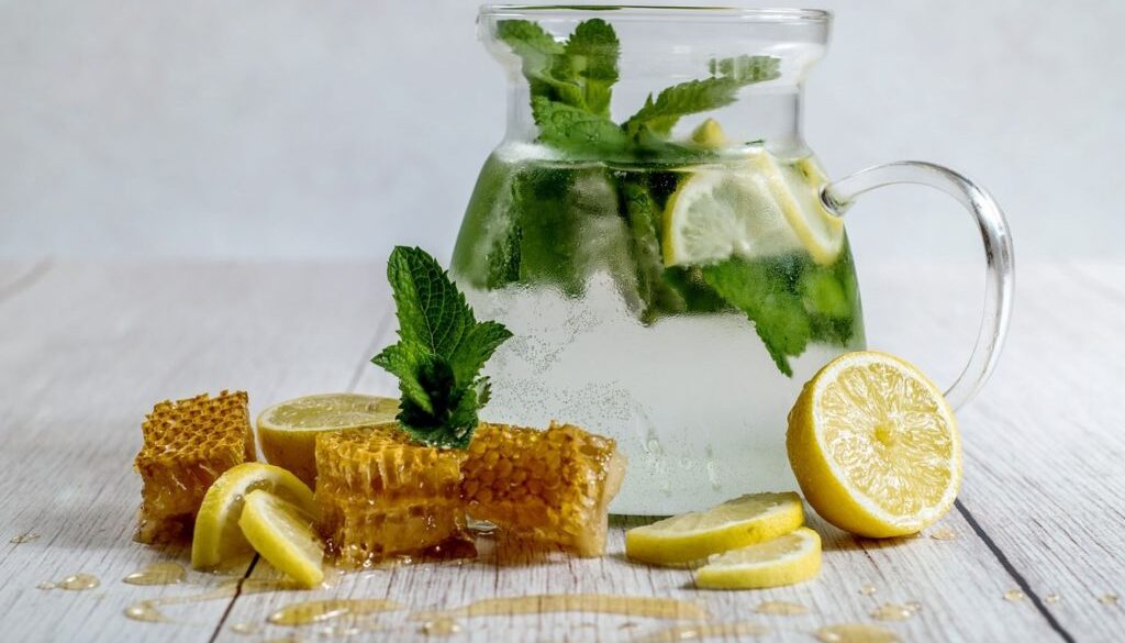 lemon water pix