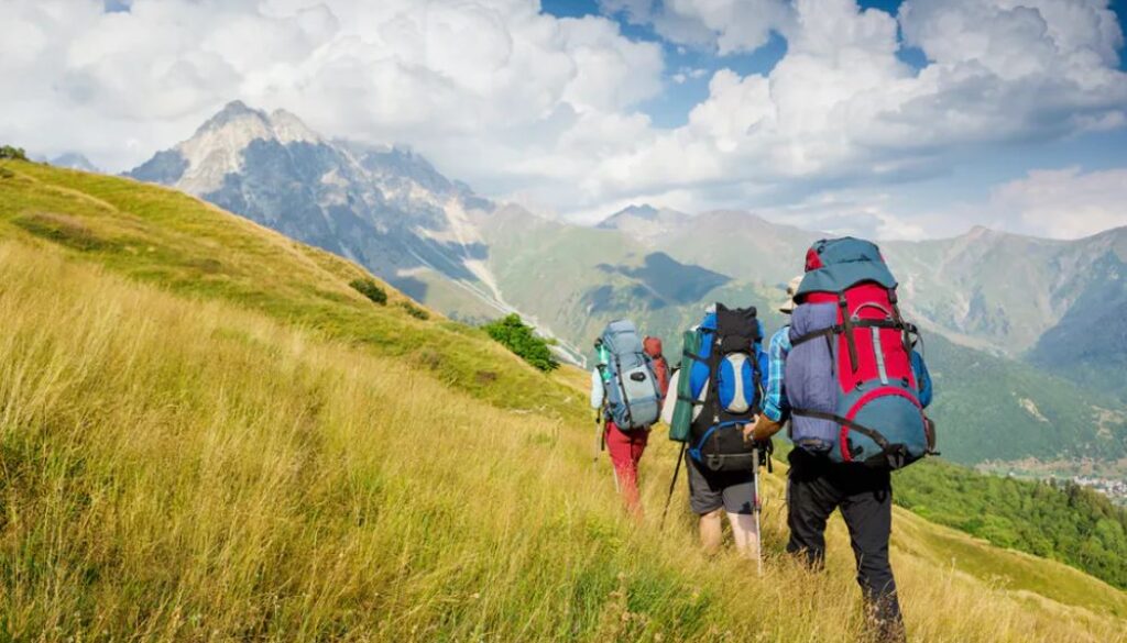 hiking conversation