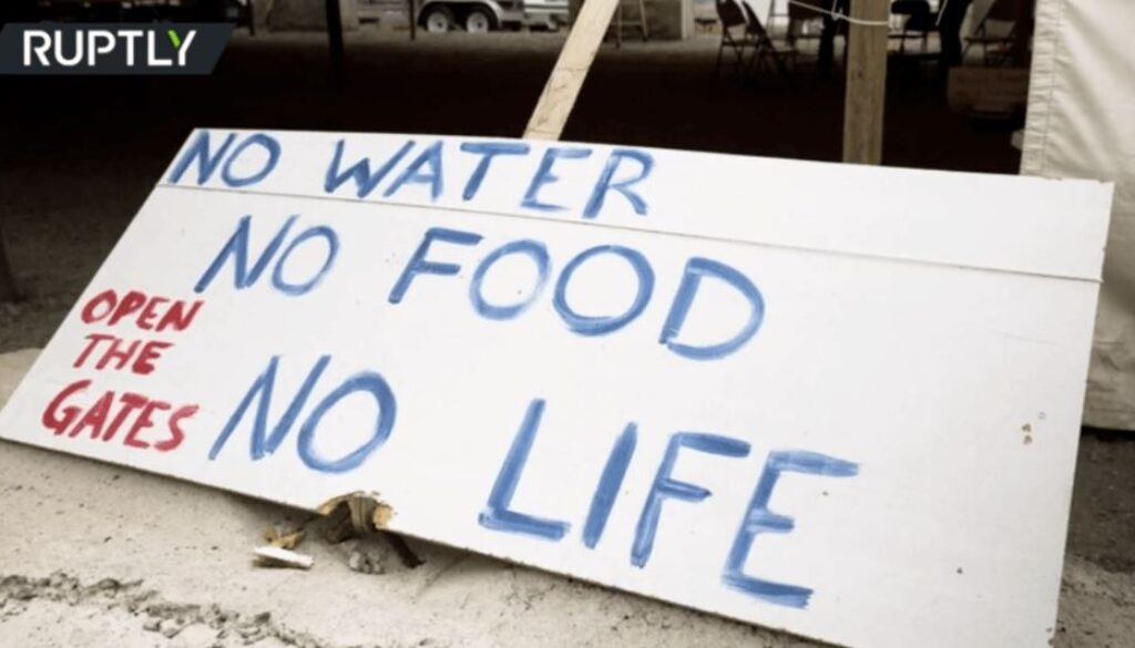 no water ruptly
