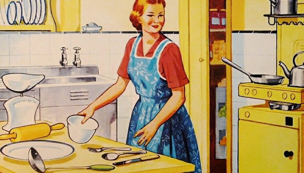 cooking housewife chef