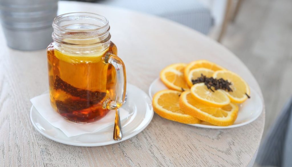 lemon honey tea