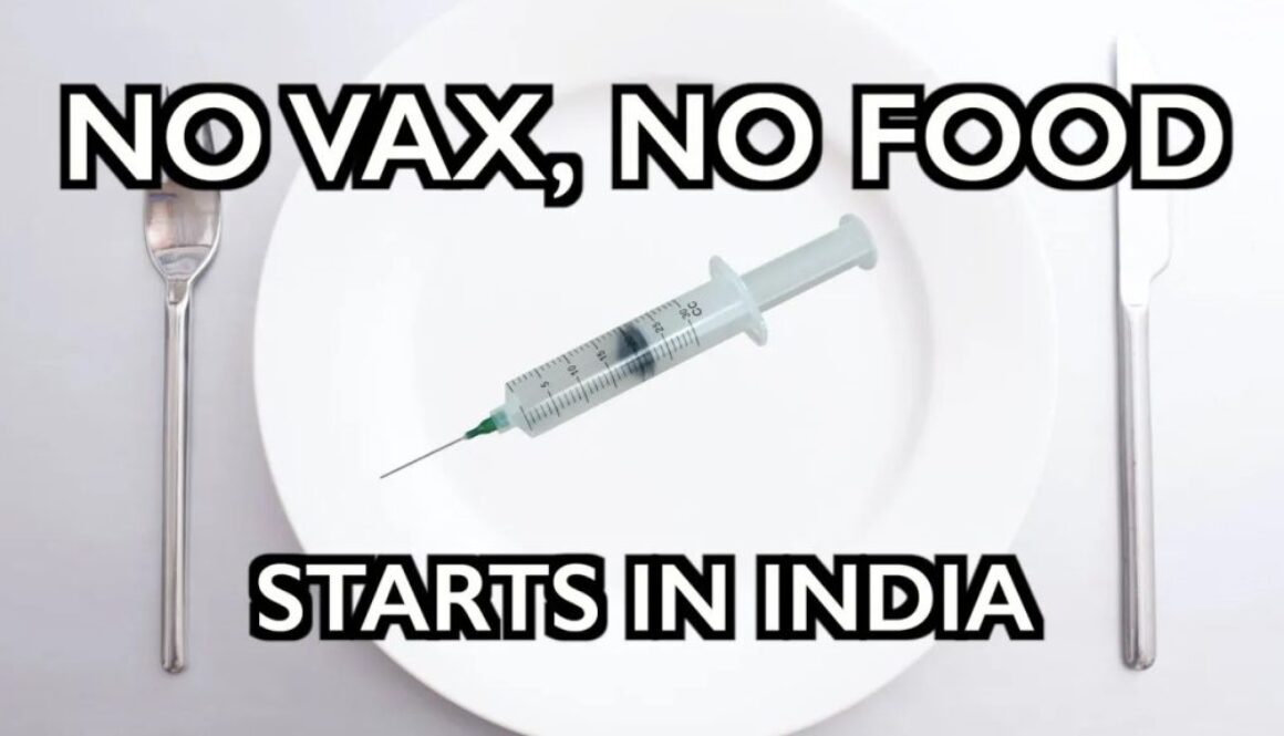 no vax no food india