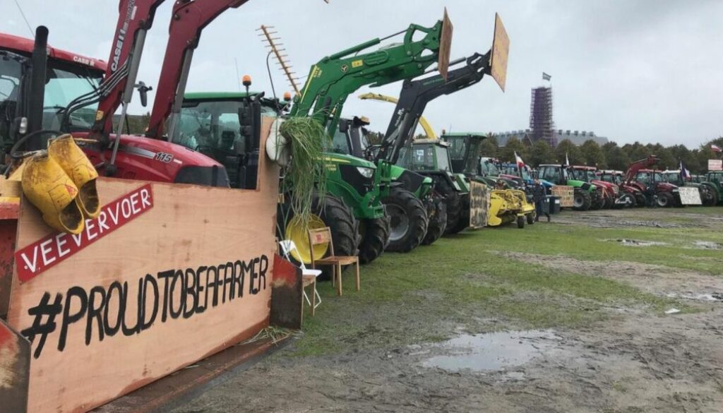 farmers protest