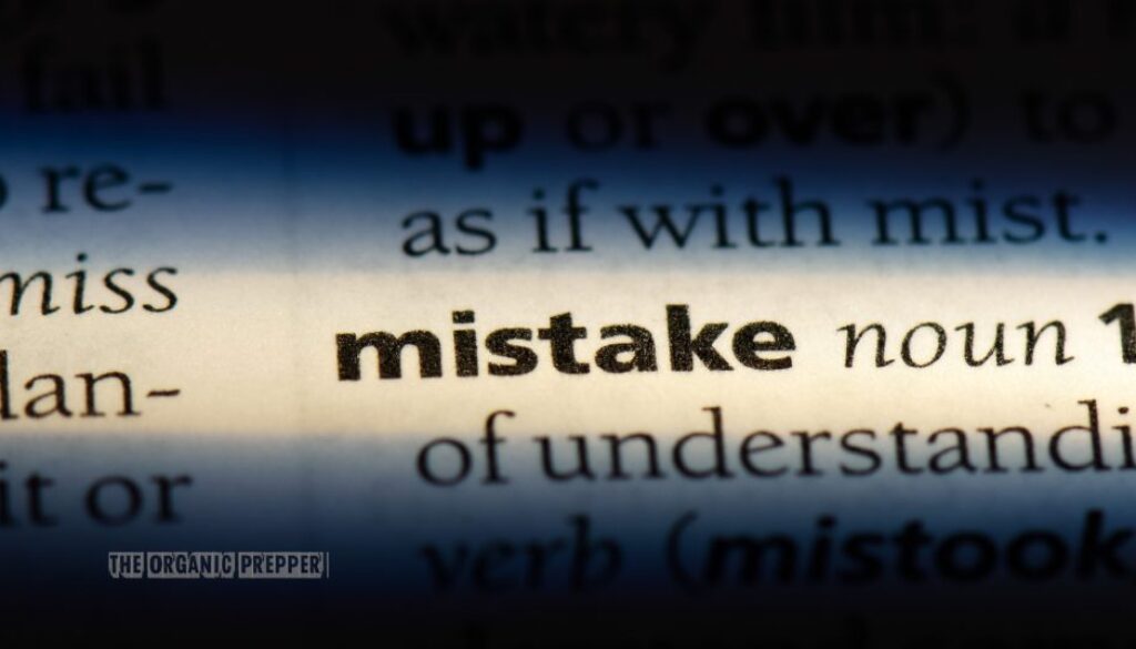 mistakes