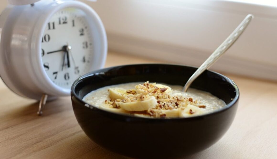 oatmeal bananas pixa