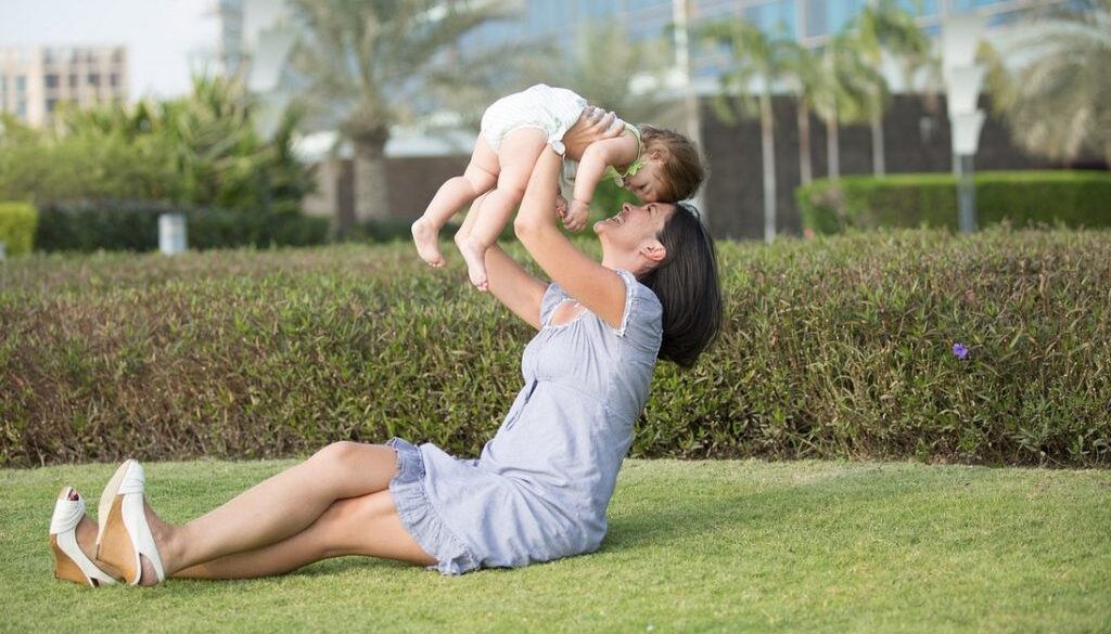 mother exercise pixa
