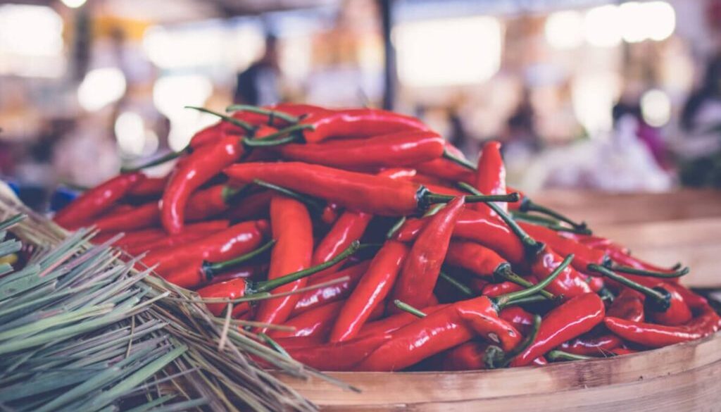 spicy food pexels