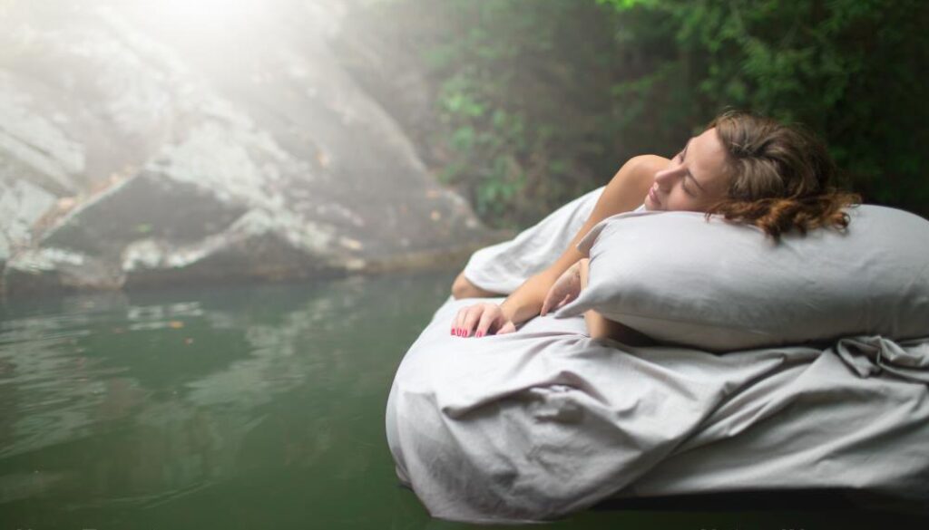 Sleep-Mattress-Nature-Good-Woman-Bed-Dream