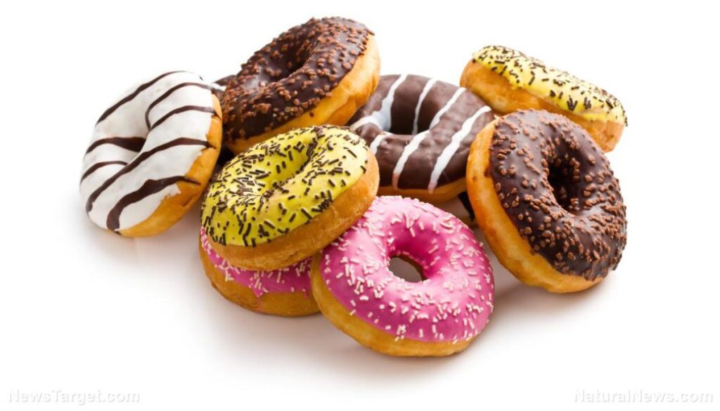 Frosted-Doughnuts-Sweet-Junk-Food