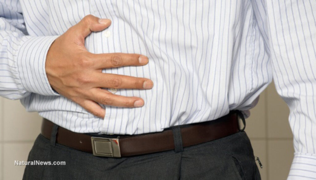 Closeup-Of-A-Man-Having-Stomach-Pain-Or-Indigestion