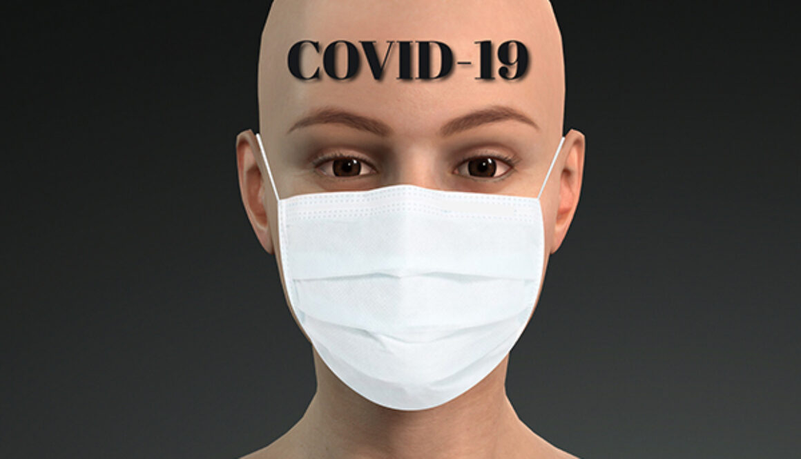 Woman in a medical mask. Mask to protect against corona virus. C