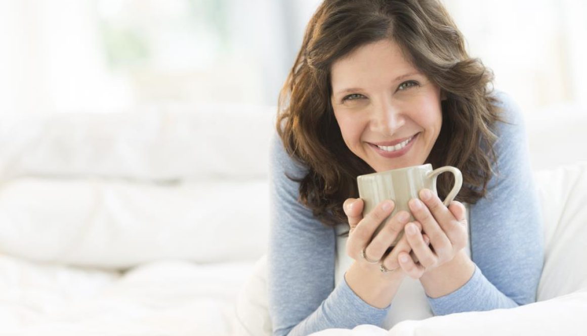 Coffee-Morning-Woman-Bed-Mature-Adult-Attractive